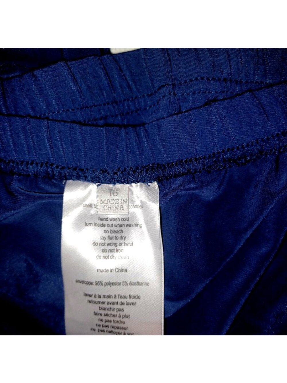 Pantsuit Formal NWT Navy Sequin Lace Evening Oleg Cassini 3pc Set Women Size 16 - Picture 13 of 16